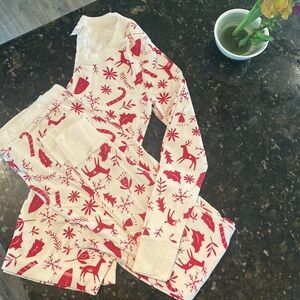 Hanna Andersson organic cotton adult pajamas sz M